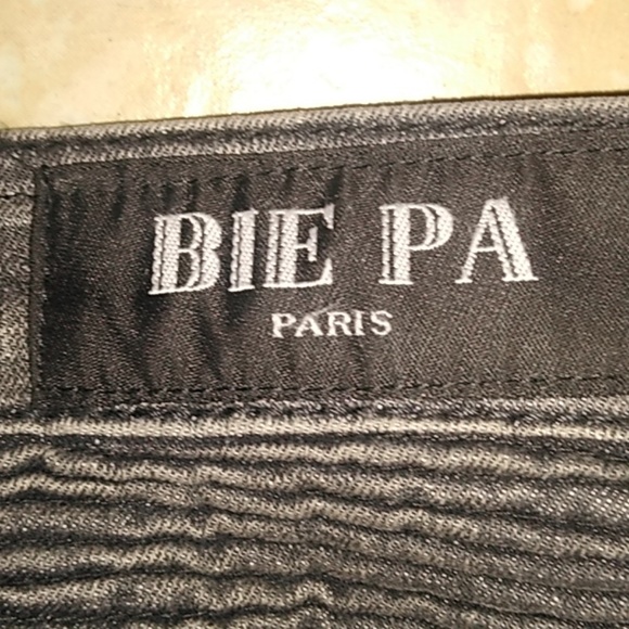 Biepa Jeans Punk Rock Patches Skulls - Picture 6 of 7